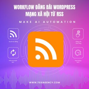 Workflow đăng bài WordPress & mạng xã hội từ RSS (chuẩn SEO)