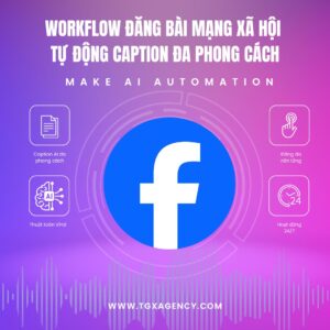 Workflow đăng bài mạng xã hội đa kênh – caption đa phong cách