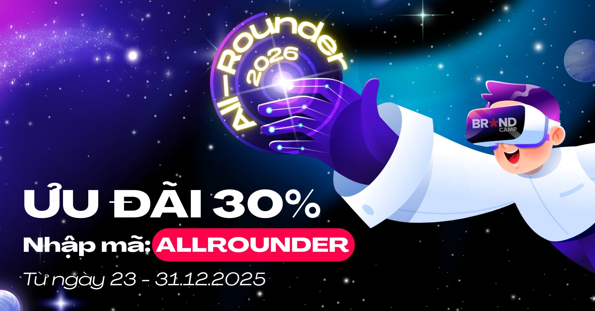 Marketer toàn năng nắm vững kỹ năng với khóa học giá tốt